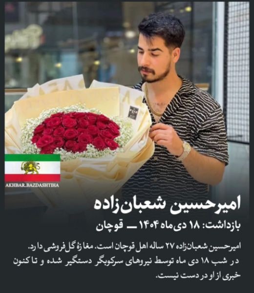 امیر حسین شعبان زاده