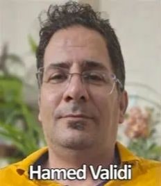 Recorded portrait of Hamed Validi