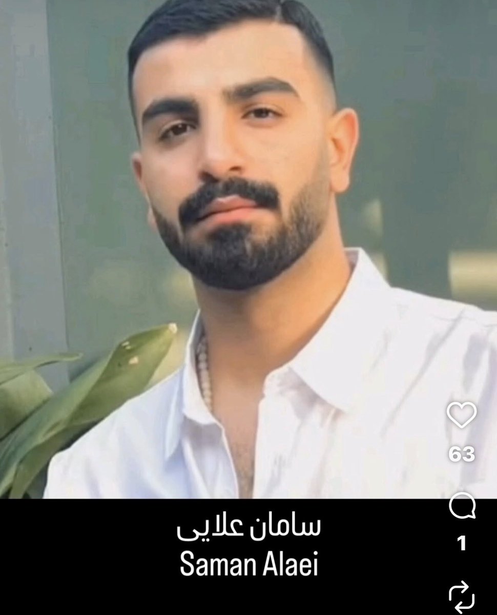تصویر ثبت‌شده سامان علایی